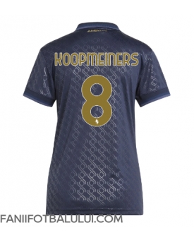 Juventus Teun Koopmeiners #8 Tricou Fotbal Replică 2024-25 Femei Treilea